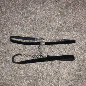 Set of 2 velvet chokers